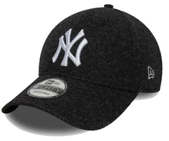 Czapka z daszkiem NEW ERA NYY Melton Wool 9FORTY czarna