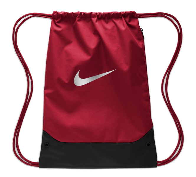 Worek NIKE Plecak SB Brasilia Drawstrng szkolny 18L Czerwony