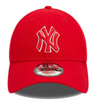 Czapka z daszkiem NEW ERA NY Yankees Team Outline Red 9FORTY 