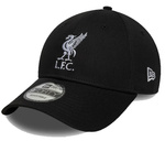 Czapka z daszkiem NEW ERA Liverpool FC Core czarna 9FORTY Adj Cap