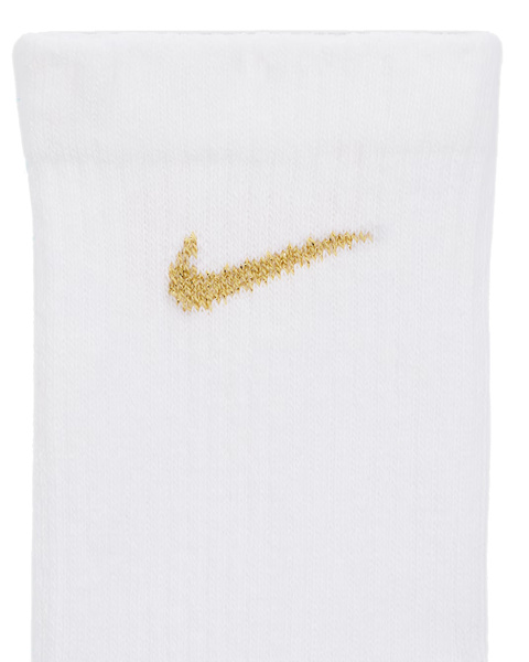Skarpety długie NIKE 6-PAK Everyday Plus Cushioned Białe Dri-FIT