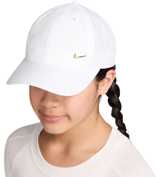 Czapka bejsbolówka NIKE Dri-FIT Club z metalowym logo Swoosh