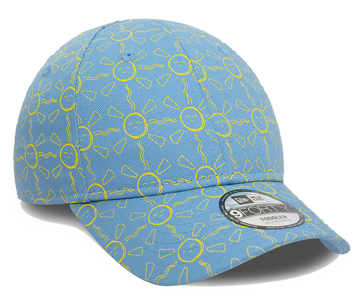 Czapka z daszkiem NEW ERA dziecięca Print Sun Blue 9FORTY