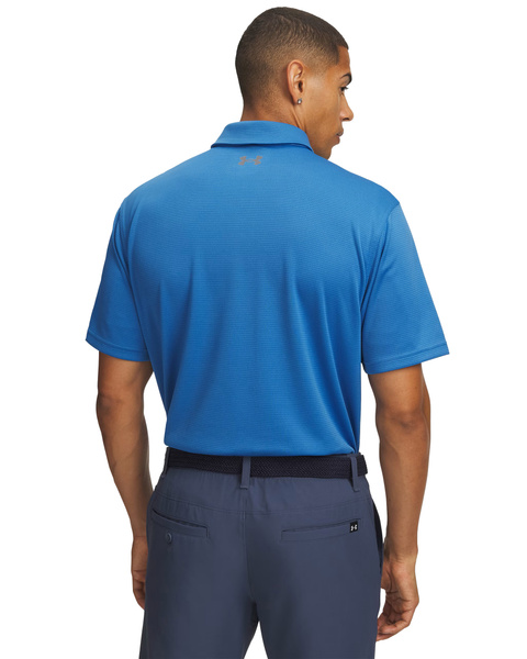 Koszulka męska polo UNDER ARMOUR Tech Blue