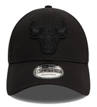 Czapka z daszkiem NEW ERA Chicago Bulls NBA czarna 9FORTY 