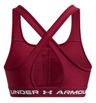 Stanik sportowy Under Armour bordowy Armour® Mid Crossback 