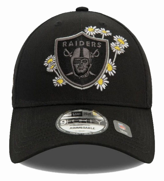 Czapka z daszkiem NEW ERA Las Vegas Raiders Flower Icon Black 9FORTY 