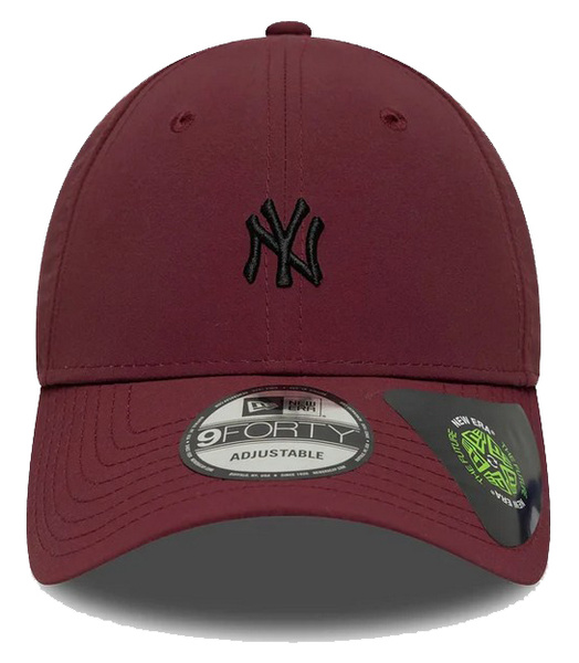 Czapka z daszkiem NEW ERA NYY MLB Recycled Mini 9FORTY bordowa