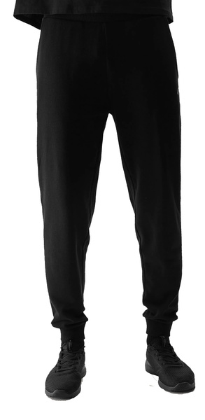 Spodnie dresowe 4F Męskie sportowe joggery czarne