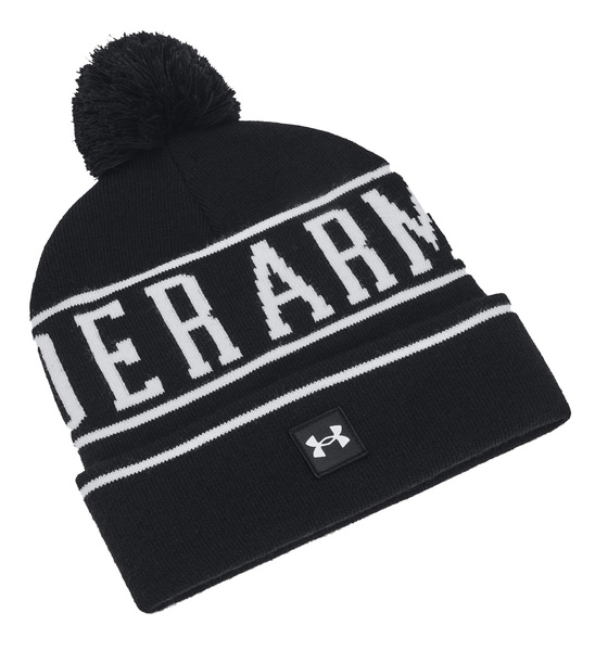 Czapka zimowa Under Armour Halftime Pom Beanie czarna