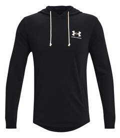 Bluza męska UNDER ARMOUR z kapturem Rival Terry Hoodie czarna