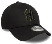 Czapka z daszkiem NEW ERA NY Yankees MLB Outline 9FORTY czarna