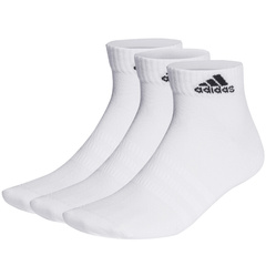 Skarpety adidas Thin and Light Ankle Męskie 3-pak Białe HT3468