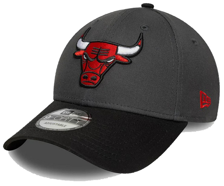 Czapka z daszkiem NEW ERA Chicago Bulls NBA Sidepatch 9FORTY szara
