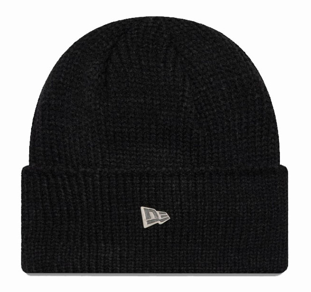 Czapka zimowa NEW ERA Wide Cuff Knit Beanie Black