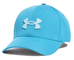 Czapka Under Armour męska BLITZING ADJ CAP z daszkiem Niebieska