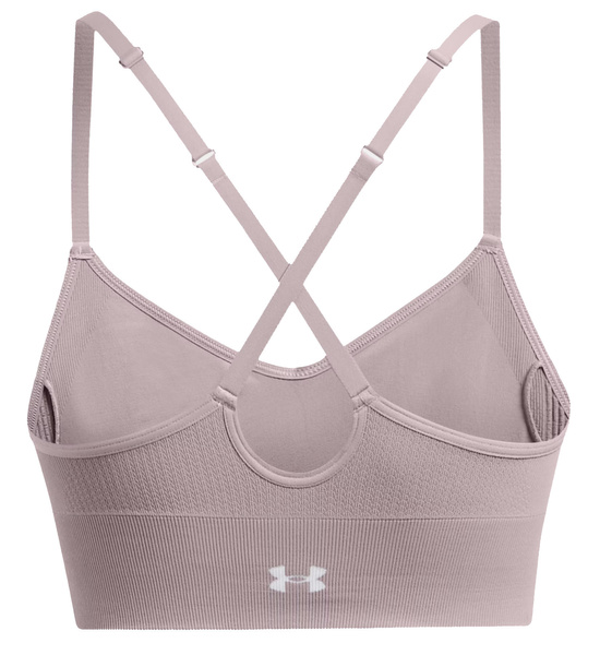 Stanik sportowy Under Armour Vanish Seamless Low szary 