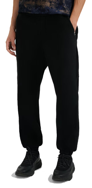 Spodnie dresowe 4F polarowe Sportowe męskie czarne