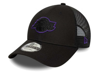 Czapka Trucker NEW ERA z daszkiem NBA LA Lakers Czarna 9FORTY