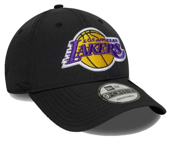 Czapka z daszkiem NEW ERA LA Lakers NBA Recycled 9FORTY czarna 