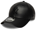 Czapka z daszkiem NEW ERA NYY MLB PU Black 9FORTY M-Crown czarna