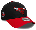 Czapka z daszkiem NEW ERA Chicago Bulls NBA Side Patch 9FORTY czarna