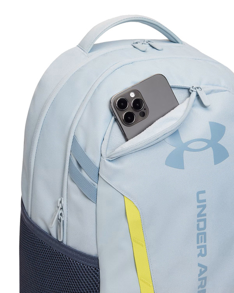 Plecak sportowy UNDER ARMOUR Szkolny Hustle 6.0 Błękitny 29L