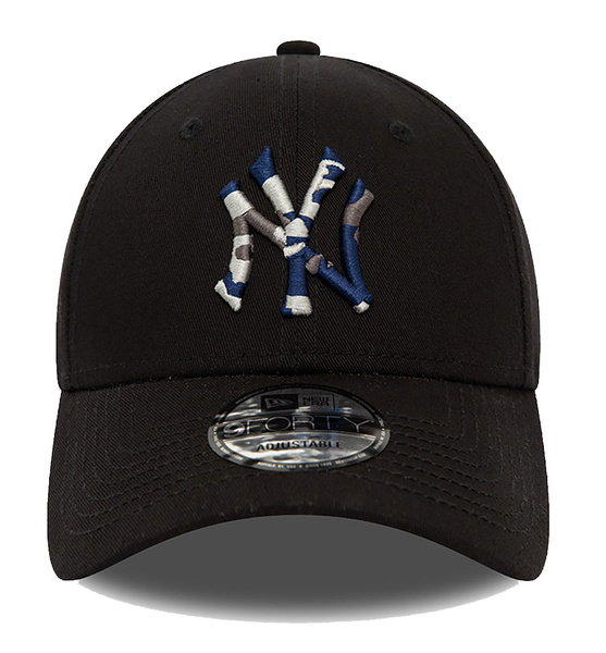 Czapka z daszkiem NEW ERA NYY MLB Seasonal Infill 9FORTY czarna