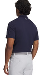Koszulka męska polo UNDER ARMOUR Tee To Green Pique Polo granatowa