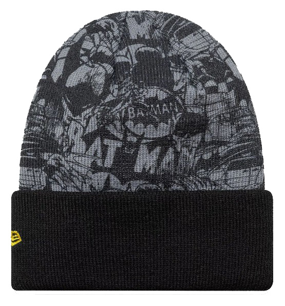 Czapka zimowa dziecięca NEW ERA Batman Youth DC Black Beanie 