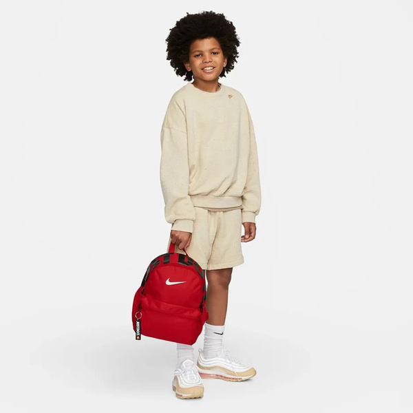 Plecak NIKE Mini Brasilia Just Do It JDI Czerwony Szkolny 11L