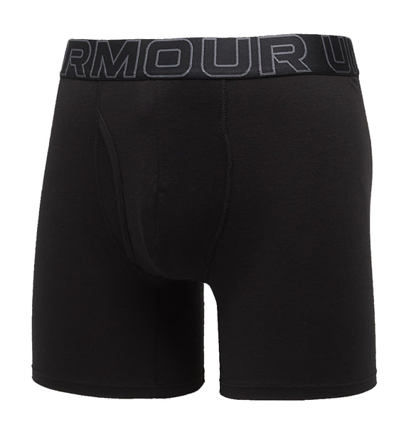 Bokserki męskie UNDER ARMOUR Czarne/Khaki - 3 PAK Performance