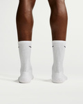 Skarpety długie NIKE Everyday Cushion Crew 6 pak BIAŁE Sportowe