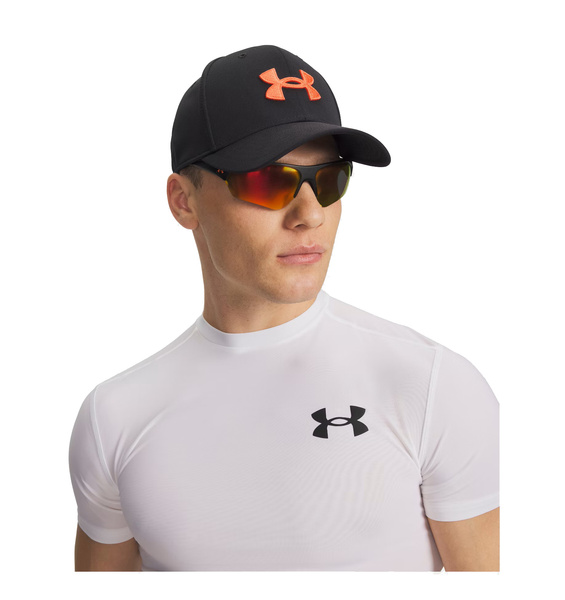 Czapka sportowa Under Armour BLITZING CAP Czarna Orange S/M