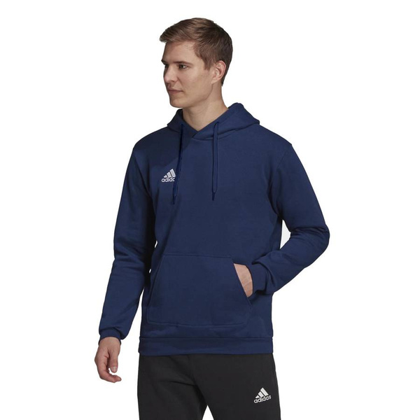 Bluza męska ADIDAS Granatowa z kapturem ENTRADA Sportowa