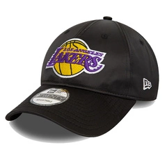 Czapka z daszkiem NEW ERA LA Lakers NBA Satin Black 