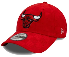 Czapka z daszkiem NEW ERA Chicago Bulls Tonal Check 9FORTY czerwona