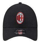 Czapka z daszkiem NEW ERA AC Milan 9FORTY czarna