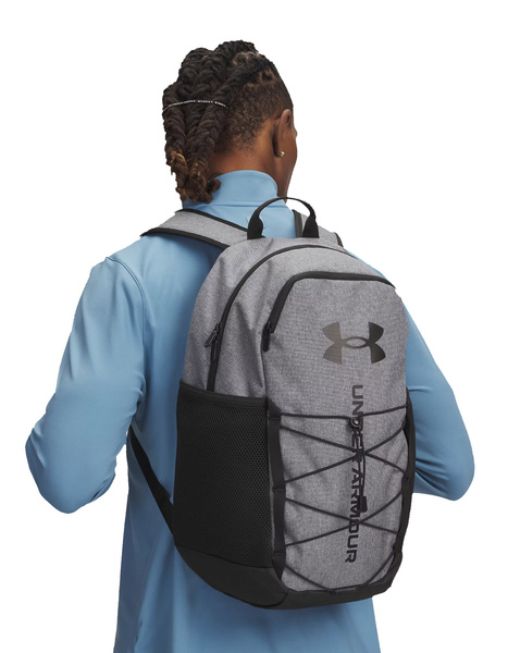 Plecak sportowy UNDER ARMOUR Szkolny Hustle Sport 6.0 szary