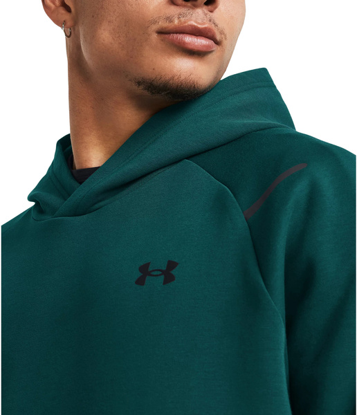 Bluza męska UNDER ARMOUR z kapturem UA Unstoppable Fleece Zielona