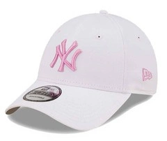 Czapka z daszkiem NEW ERA damska NYY League biała