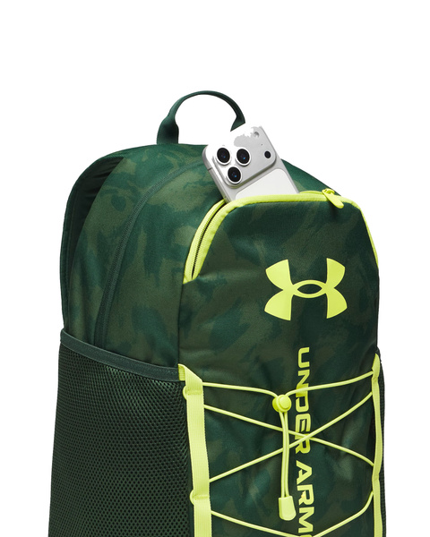 Plecak sportowy UNDER ARMOUR Szkolny Hustle Sport 6.0 Zielony
