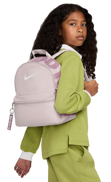 Plecak NIKE Mini Brasilia Just Do It JDI Fioletowy Szkolny 11L