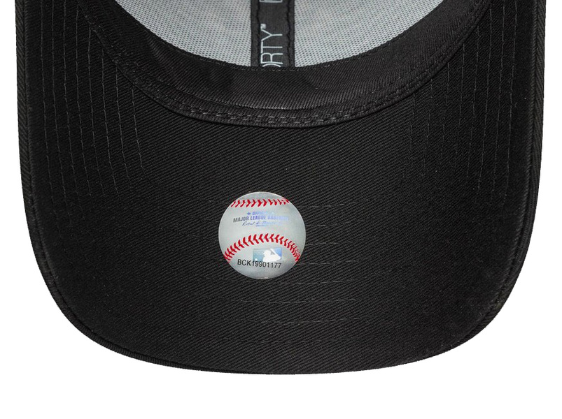 Czapka z daszkiem NEW ERA damska NYY MLB Metallic Logo 9FORTY czarna