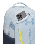 Plecak sportowy UNDER ARMOUR Szkolny Hustle 6.0 Błękitny 29L