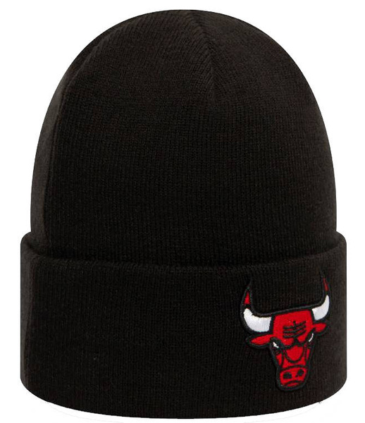 Czapka zimowa NEW ERA NBA Chicago Bulls Essential czarna