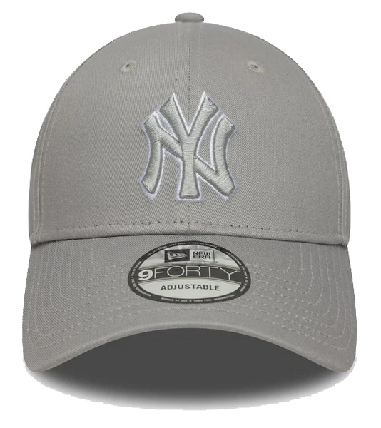 Czapka z daszkiem NEW ERA NY Yankees MLB Outline 9FORTY szara