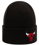 Czapka zimowa NEW ERA NBA Chicago Bulls Essential czarna