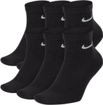 Skarpety NIKE Everyday Cotton Cush Ankle 6 pak DRI-FIT czarne
