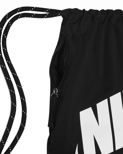 Worek szkolny NIKE Heritage Sportowy Czarny 13L